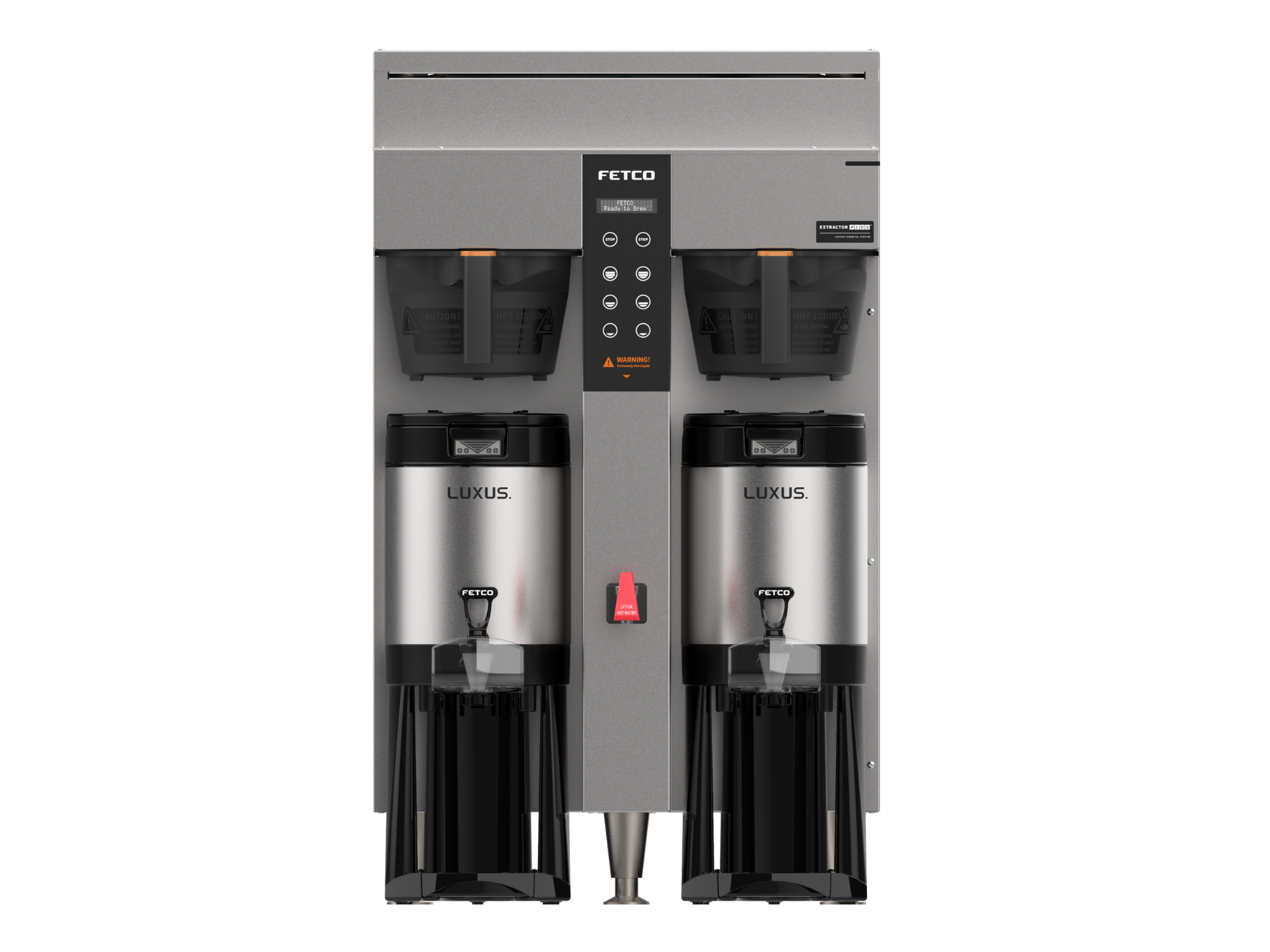 Fetco CBS-1252 Plus Series 1.5 Gallon Twin-Station Coffee Brewer | Pro Coffee Gear
