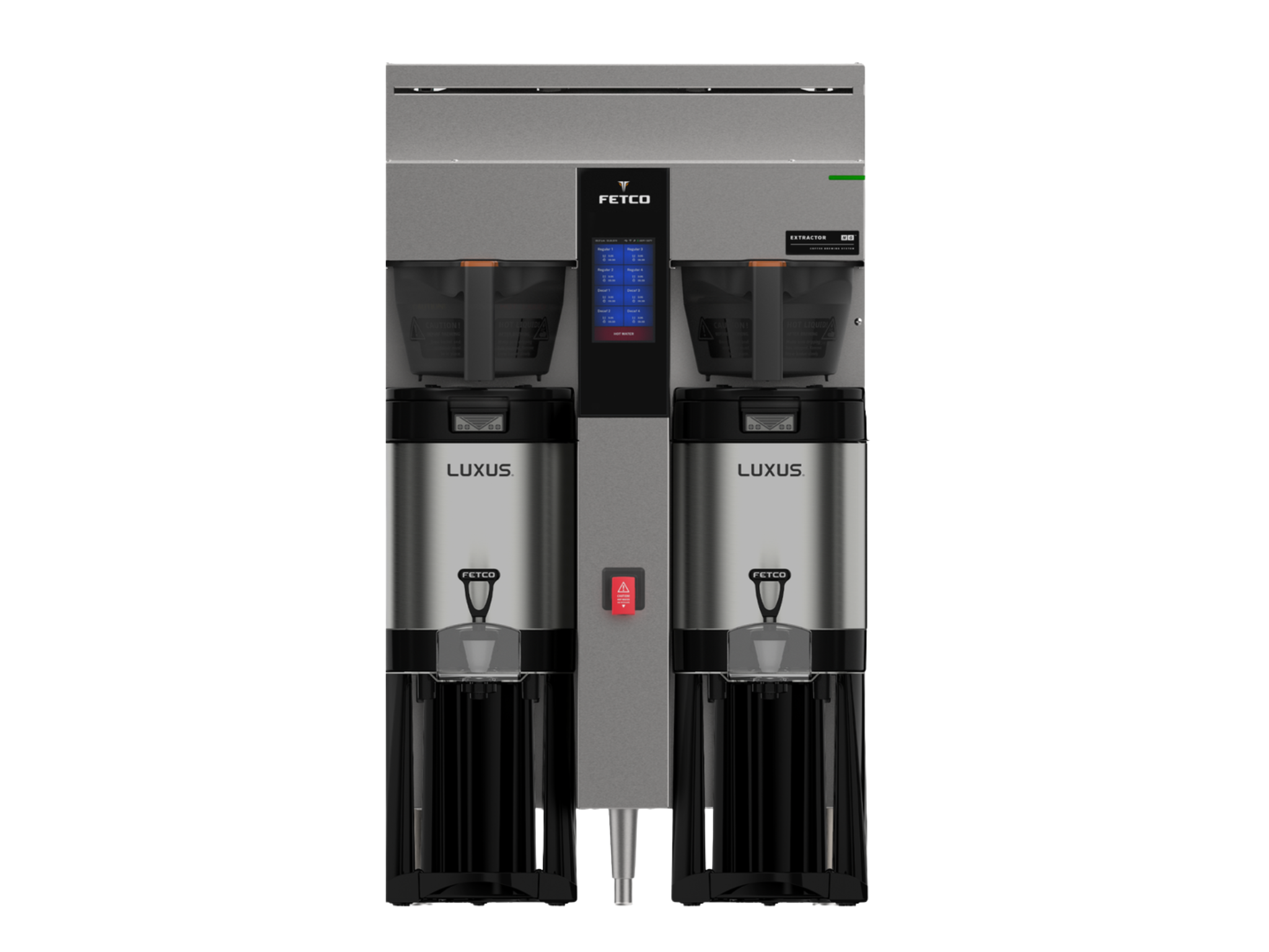 Fetco CBS-2242 NG 1 Gallon Twin-Station Coffee Brewer | Pro Coffee Gear