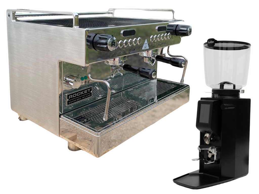 Rocket Boxer Timer EVO + Anfim Luna Commercial Bundle | Barista Equip